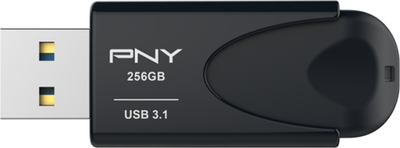 Pendrive PNY Attache 4 256 GB USB 3.1 czarny (FD256ATT431KK-EF)