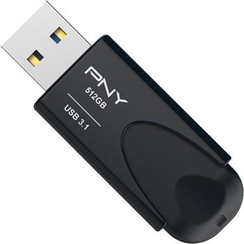 Pendrive PNY Attache 4 512 GB USB 3.1 czarny (FD512ATT431KK-EF)