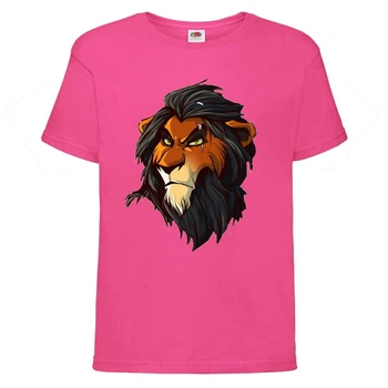 Футболка дитяча Король Лев (Lion King) рожева (LK-shram-pink) 128 см