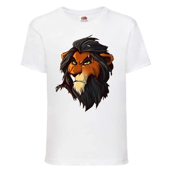 Футболка дитяча Король Лев (Lion King) біла (LK-shram-white) 164 см