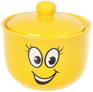 Сахарница керамическая "Funny Smile" 450мл Bona BD-DM771-SM