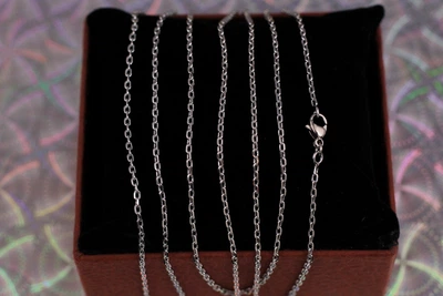 Цепь Xuping Jewelry якорная 60 см 2 мм серебристая