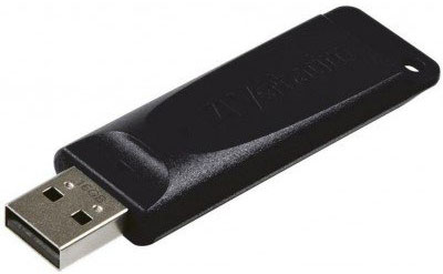 Verbatim Store 'n' Go Slider USB Drive 16GB Black (98696)