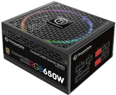 Zasilacz Thermaltake Toughpower Grand RGB 650W Złoty (PS-TPG-0650FPCGEU-R)