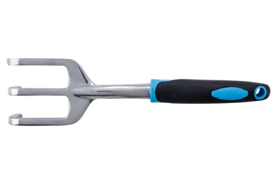Граблі алюмінієві Mastertool 290 мм для розпушування ґрунту та видалення бур'янів садові граблі із зубами (DR-P_33IT)