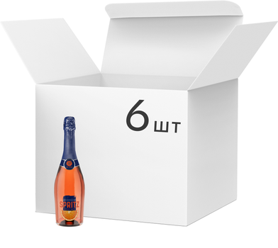 Упаковка напитка слабоалкогольного газированного Le Coq Orange Spritz 5% 0.75 л x 6 шт (4770301234737)