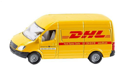 Model samochodu Siku 1:87 pocztowy minibus Żółty (1085)