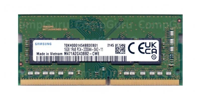 Ноутбучная оперативная память Samsung DDR4 16GB 3200MHz SO-DIMM 1Rx8 PC4-3200AA (M471A2G43BB2-CWE)
