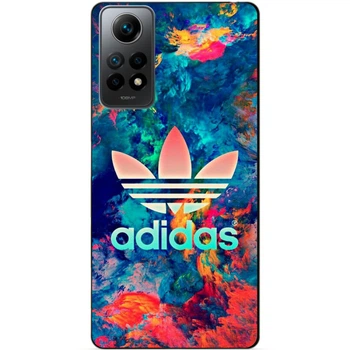 Силиконовый чехол Candy для Xiaomi Redmi Note 12S с рисунком Адидас