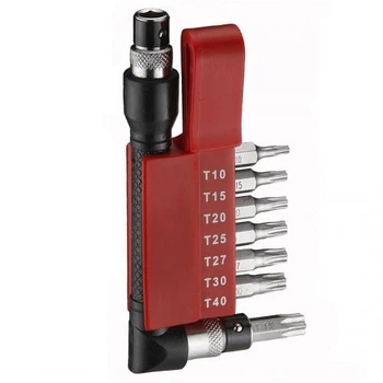 Набор бит FORCE 2081D Torx 1/4. 8 пр.