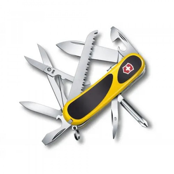 Ніж Victorinox Evogrip S18 Yellow/Black (1049-Vx24913.SC8)