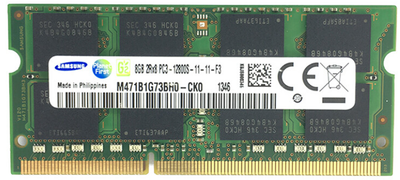 Пам'ять Samsung 8Gb DDR3L SO-DIMM 1600 C11 1.35v - (M471B1G73QH0-YK0)