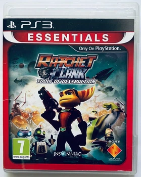 Ratchet & Clank: Tools of Destruction Essentials, Б/У, англ. версия - диск для PlayStation 3