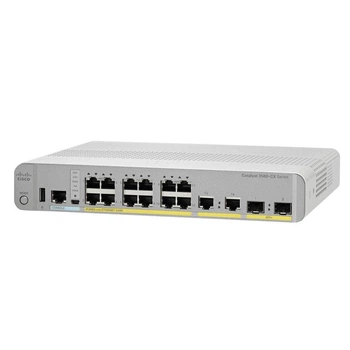 WS-C3560CX-12PD-S - 12 Портовий PoE, 2 x 10G SFP+ Uplinks, IP Base, Cisco Catalyst 3560-CX Комутатор Refurbished