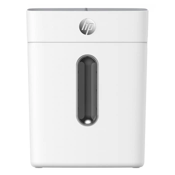 Уничтожитель документов шредер HP OneShred 8CC A4 80g х 8 листов 5*18 15л White (2801)