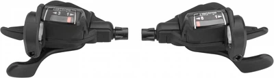 Манетки MicroShift Mezzo TS39-8 3x8s (пара) с индикатором тросики L2140/1700