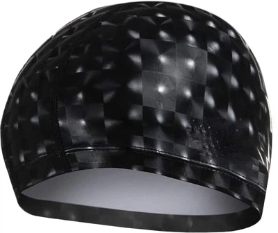 Шапочка для плавания детская/подростковая Newt Shine NE-SW-360-B Черная