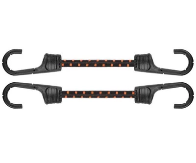 Шнур эластичный резиновый Bradas PVC BUNGEE CORD HOOK 100 см х 2 шт BCH2-08100BC-B