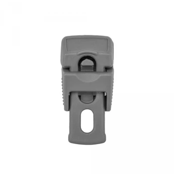 Затискачі для кріплення BUNGEE CORD CLIPS сірі, 10шт. у блістері, BCK2-B