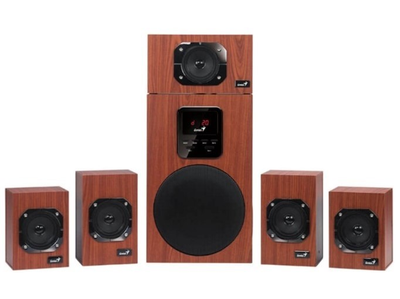 Аккустическая система/колонки Genius SW-HF5.1 4800 II 31730017400 Коричневый