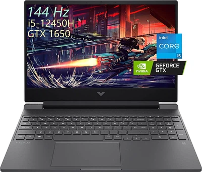 Ігровий ноутбук HP Victus 15.6, 144Hz, Core i5-12450H, 16GB RAM, 1TB PCIe SSD, NVIDIA GTX 1650, Win 11 H