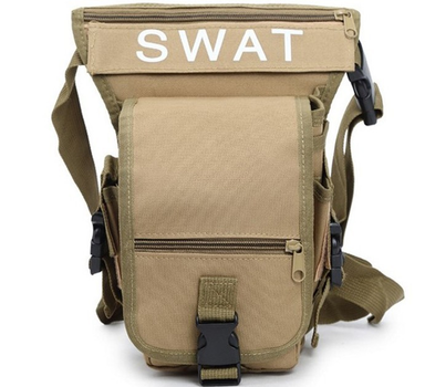 Тактична поясна сумка Swat Tactical з кріпленням на стегна Coyote (300-coyote)