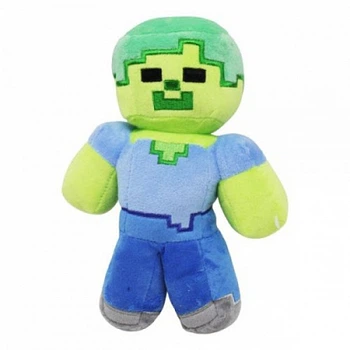 Мягкая игрушка Майнкрафт Зомби 20 см Зеленый Minecraft (6302)