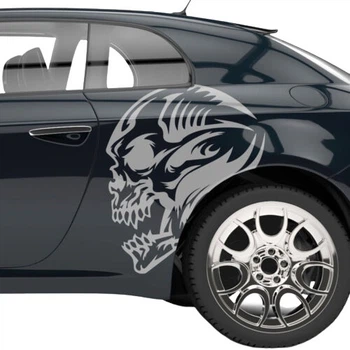 Наклейки смуги на крило авто ARB 3D TUNING STUDIO Череп 650х430х0.060мм=2штуки