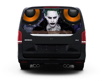 Наклейка на заднее стекло ARB 3D TUNING STUDIO Джокер Музыка 1480х700х0.18мм