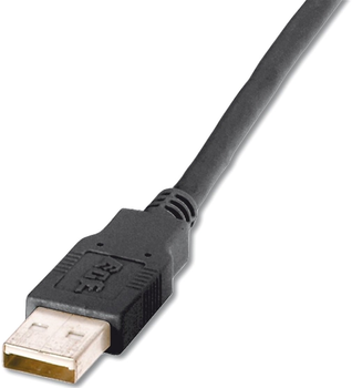 Kabel Digitus Assmann USB 2.0 (AM/AF) 5 m Czarny (AK-300202-050-S)