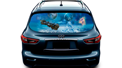 Наклейка на заднее стекло ARB 3D TUNING STUDIO Космос 1480х700х0.18мм