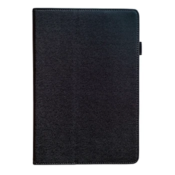 Чехол - книжка Textile Leather Case with Stand для Blackview Tab 13 black