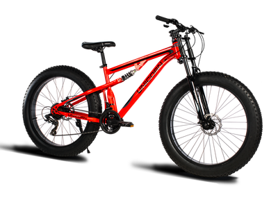 Горный велосипед Unicorn BV Godzilla Fat-Bike 26″ Рама 17 Красный