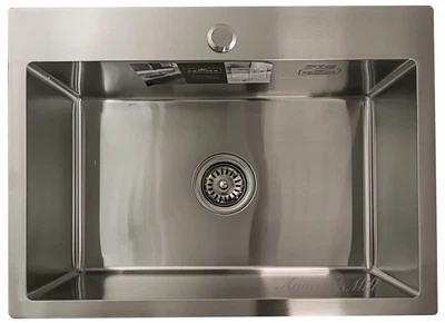 Мойка из нержавеющей стали AQUAMILL (KRP) 5843 + решетка