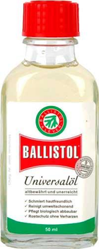 Масло жидкое оружейное универсальное в стекле Ballistol 50мл