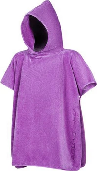 Детское полотенце-пончо для мальчика Aqua Speed Kid's Poncho 7336 (145-09) 70х120 см Фиолетовое (5908217673367)