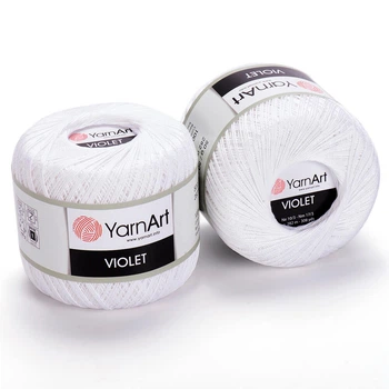 Пряжа YarnArt Violet 1000 Білий