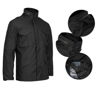 Військова куртка-парка BRANDIT 2in1 6XL Чорний (Alop)