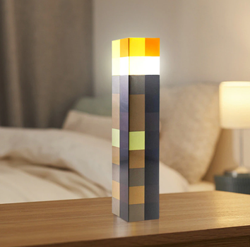 Світильник нічник LED Факел із Minecraft акамуляторний USB