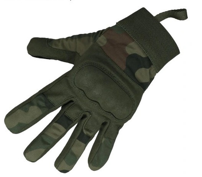 Защитные перчатки Dominator Tactical Олива S (Alop) из100% экокожи открытый большой и триггерный палец адаптированные к сенсорному экрану для спорта
