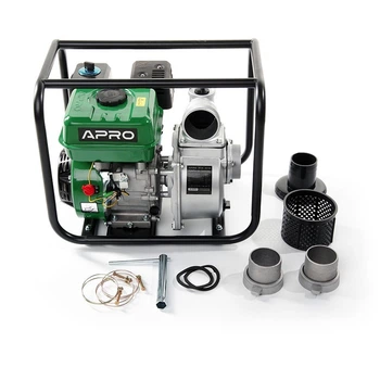 Мотопомпа бензинова APRO WP-60 4-х тактна 6,5 к.с. 60 м³/год 30 м