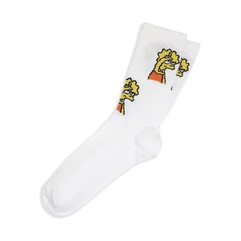 Женские носки SuperSox Лиза Симпсон, Белые 36-40р