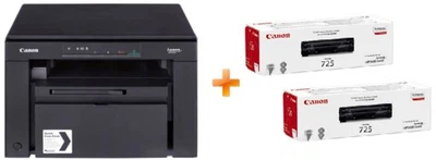 МФУ Canon mf3010 черное + 2шт Картридж Canon 725