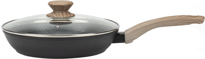 Сковорода кованая с крышкой Hölmer Star Chef 22 см (FP-22322-SWMBL Star Chef)