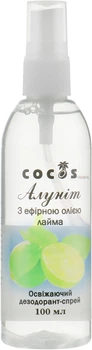 Дезодорант-спрей "Алунит" с эфирным маслом лайма - Cocos 100ml (50ml, 100ml) (938055-1193472-2)