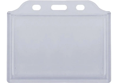 Бейдж горизонтальний Optima, ABS+PVC, 105х74 мм