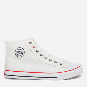 Buty sportowe męskie wysokie Big Star JJ174602-101 45 White (5900714487454)