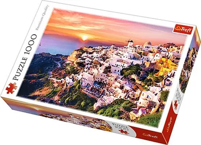 Puzzle Trefl Zachód słońca nad Santorini 1000 elementów (10435)