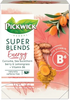 Чай травяной Pickwick Super Blends Energy в пакетиках 1.5 г х 15 шт