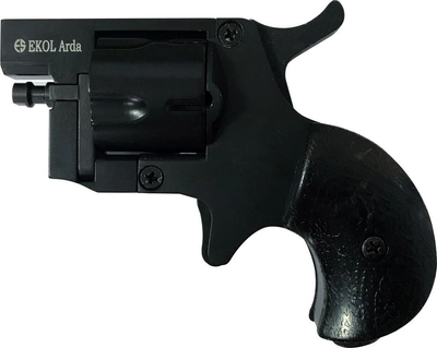 Шумовой револьвер Ekol Arda Matte Black 8 мм, пістолетний (Z21.2.026)